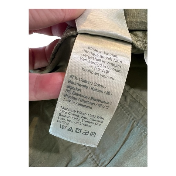 J. Crew Olive Sand 5" new stretch classic chino short in Plus Size 24 H5807 NEW - Picture 8 of 16
